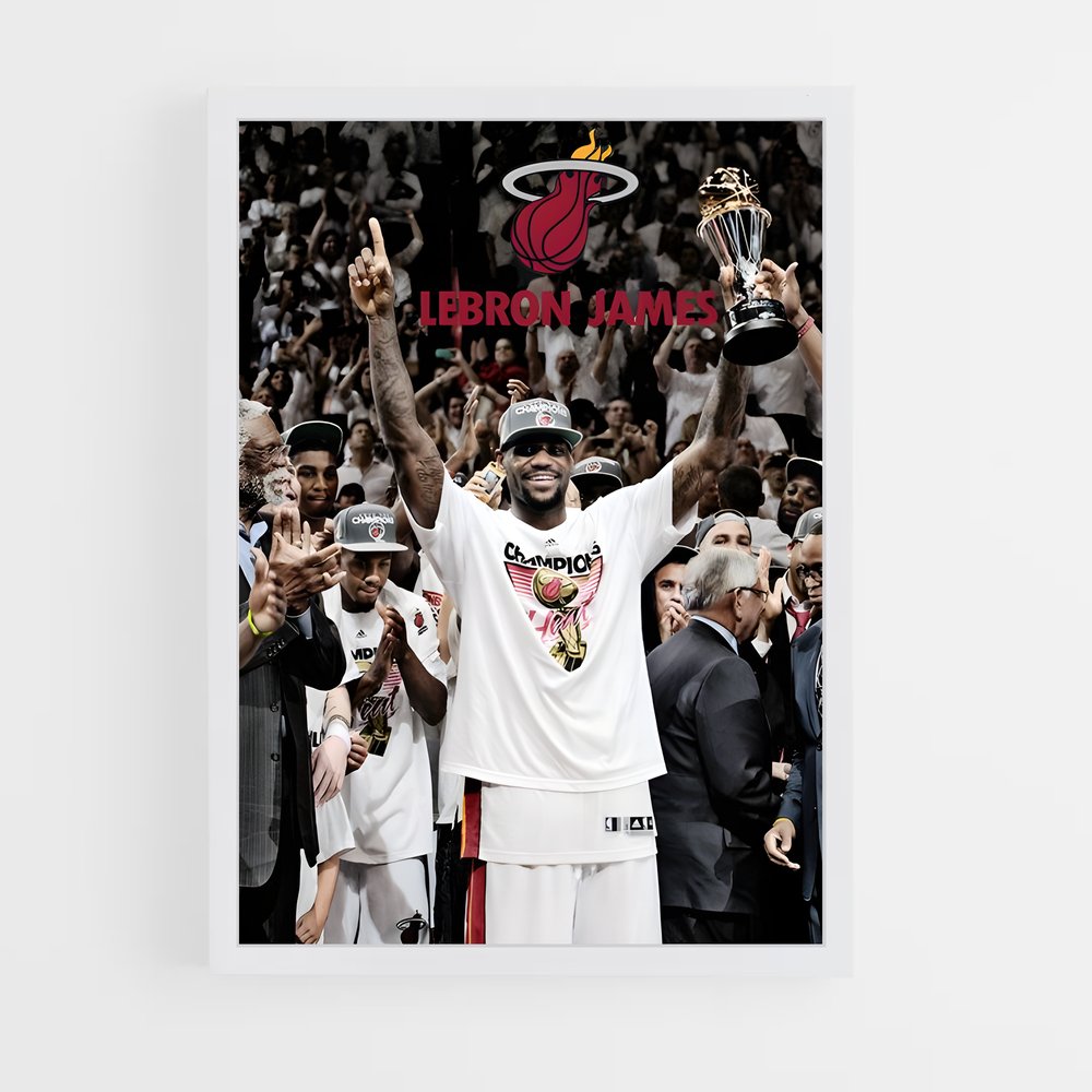 Poster King James Glory – affiche MMA (vue 3)